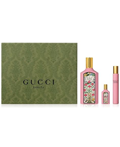 gucci inspired 3 piece set|Flora Gorgeous Eau de Parfum 3.